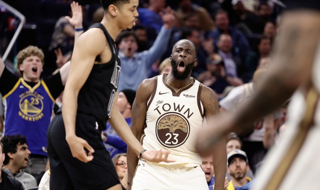 开云体育-“追梦”格林关键罚球勇士险胜篮网 开拓者奇才老鹰赢球